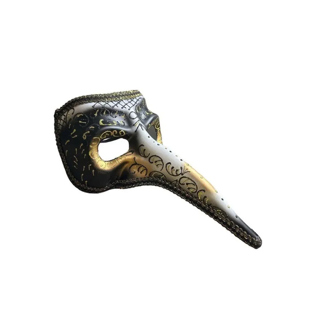 Original Venetian mask in papier-mâché made entirely by hand and decorated by ha